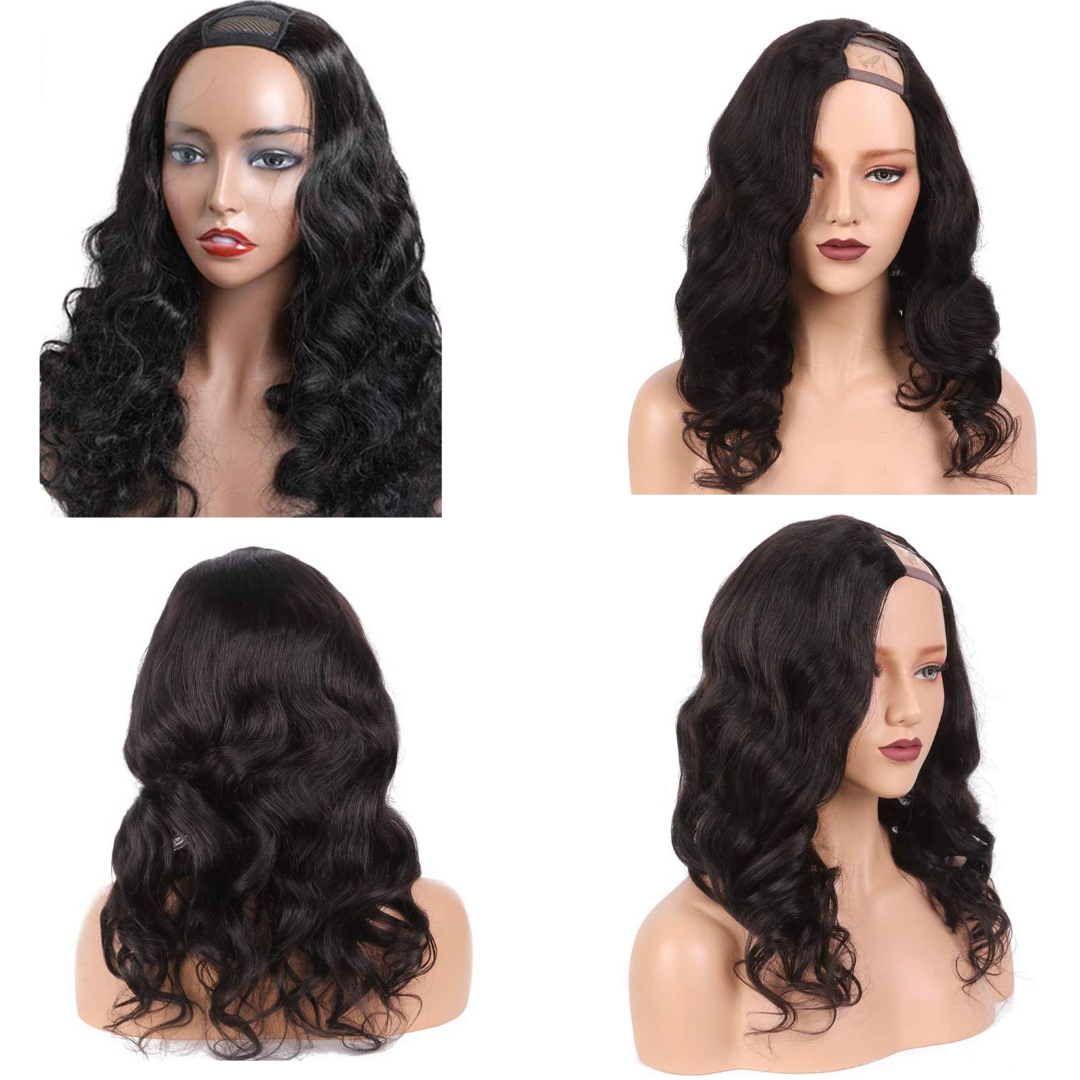 Brazilian Body Wave U-Part Wig – BLAKNA HAIR display picture 3