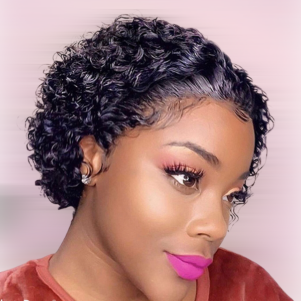 Gina Curly Pixie Wig