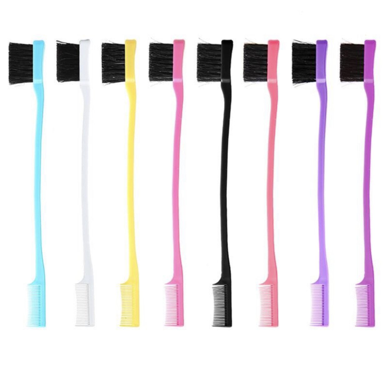 2 in 1 Double Sided Edge Control Brush - BLAKNA HAIR 