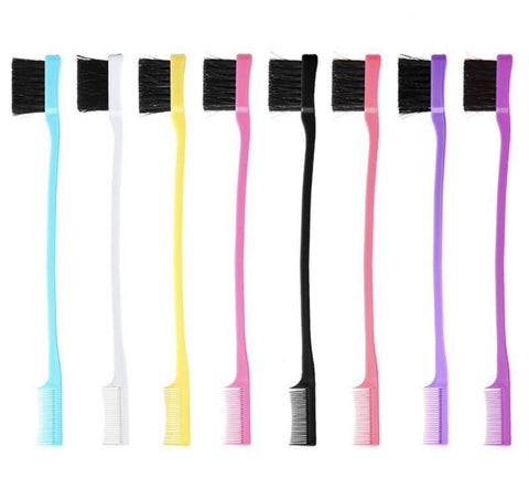 2 in 1 Double Sided Edge Control Brush - BLAKNA HAIR 