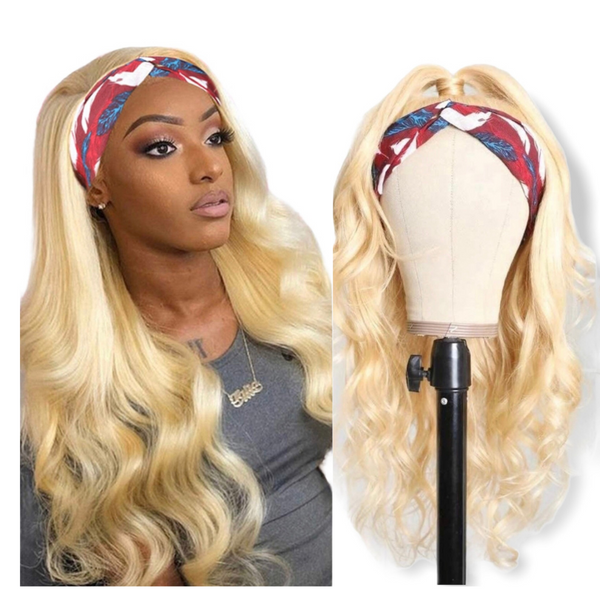 Blonde 613 Headband Wig