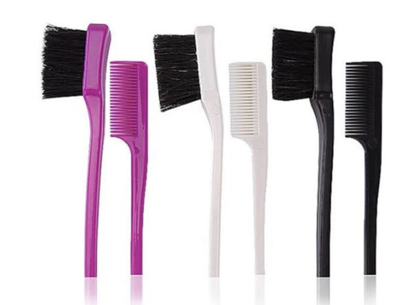 2 in 1 Double Sided Edge Control Brush - BLAKNA HAIR 